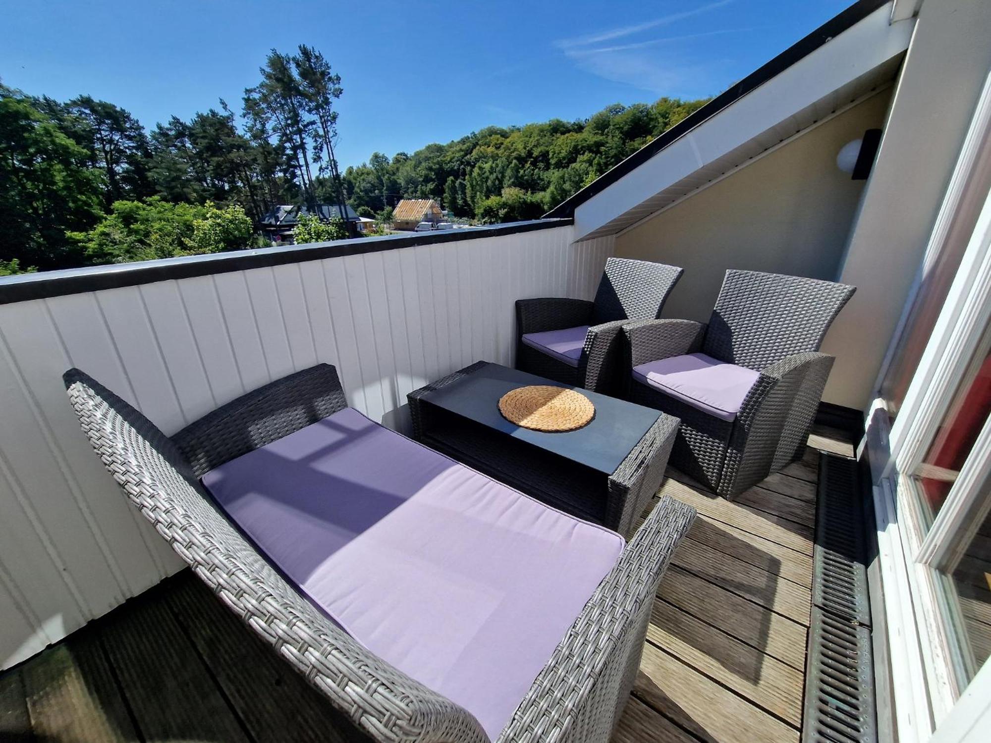 Duenenpark Binz - Komfortplus Ferienwohnung Mit 1 Schlafzimmer Und Balkon Im Dachgeschoss 231 Extérieur photo